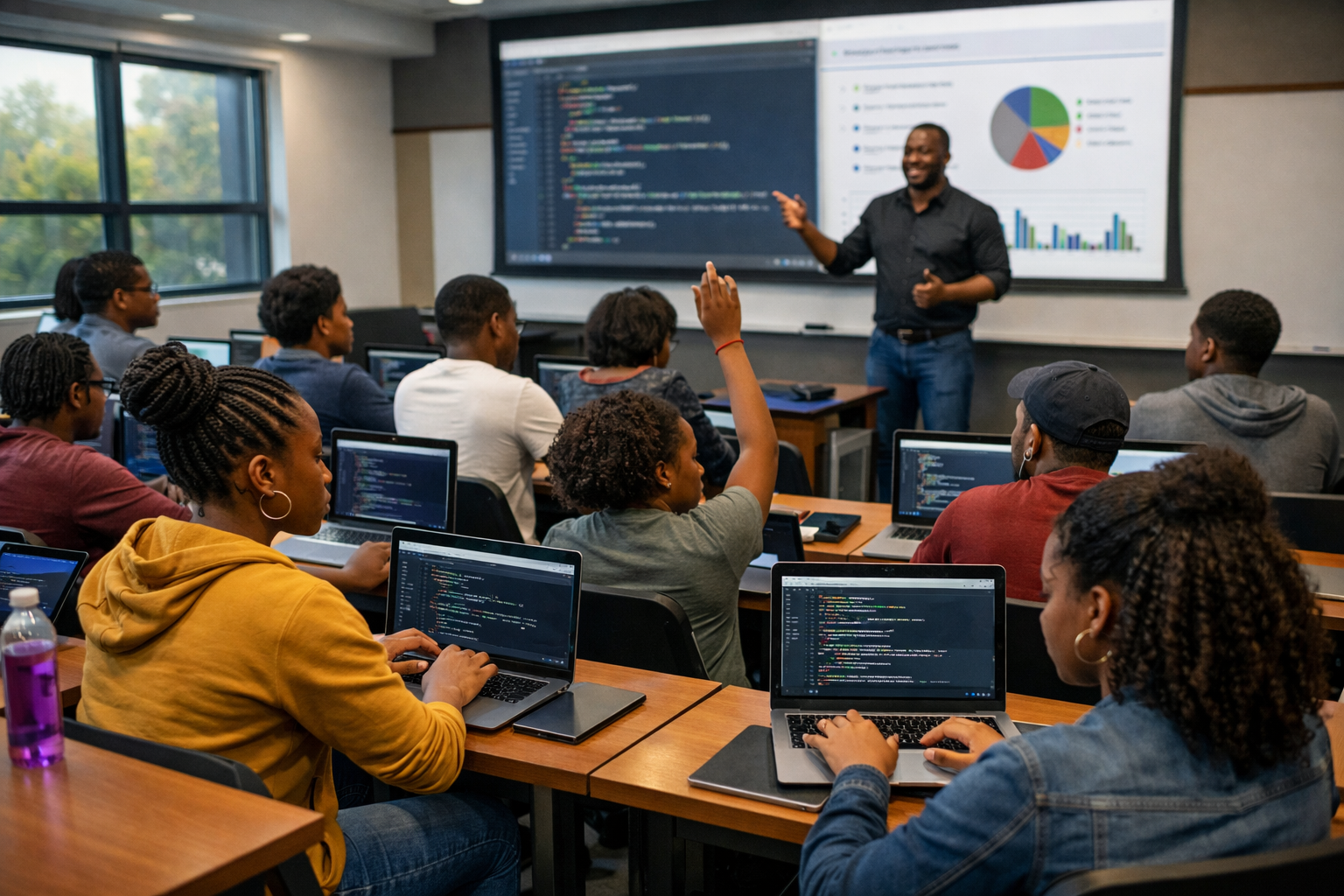 AI training session